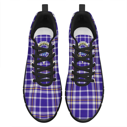 Ochterlony Tartan Crest Sneakers