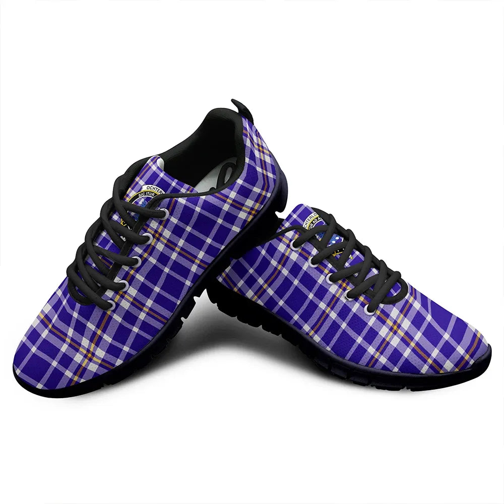 Ochterlony Tartan Crest Sneakers