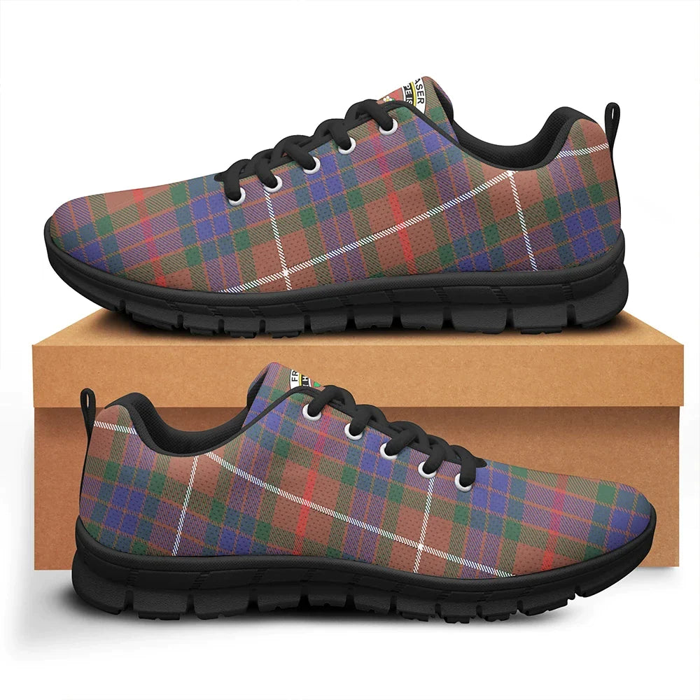 Fraser Hunting Modern Tartan Crest Sneakers