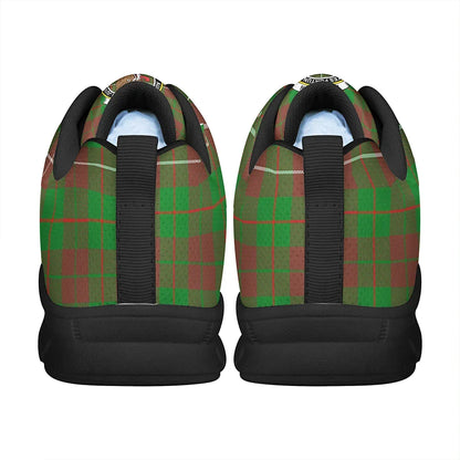 MacKinnon Hunting Modern Tartan Crest Sneakers