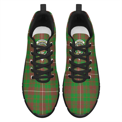 MacKinnon Hunting Modern Tartan Crest Sneakers