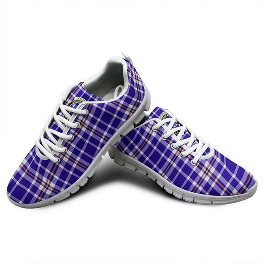 Ochterlony Tartan Crest Sneakers