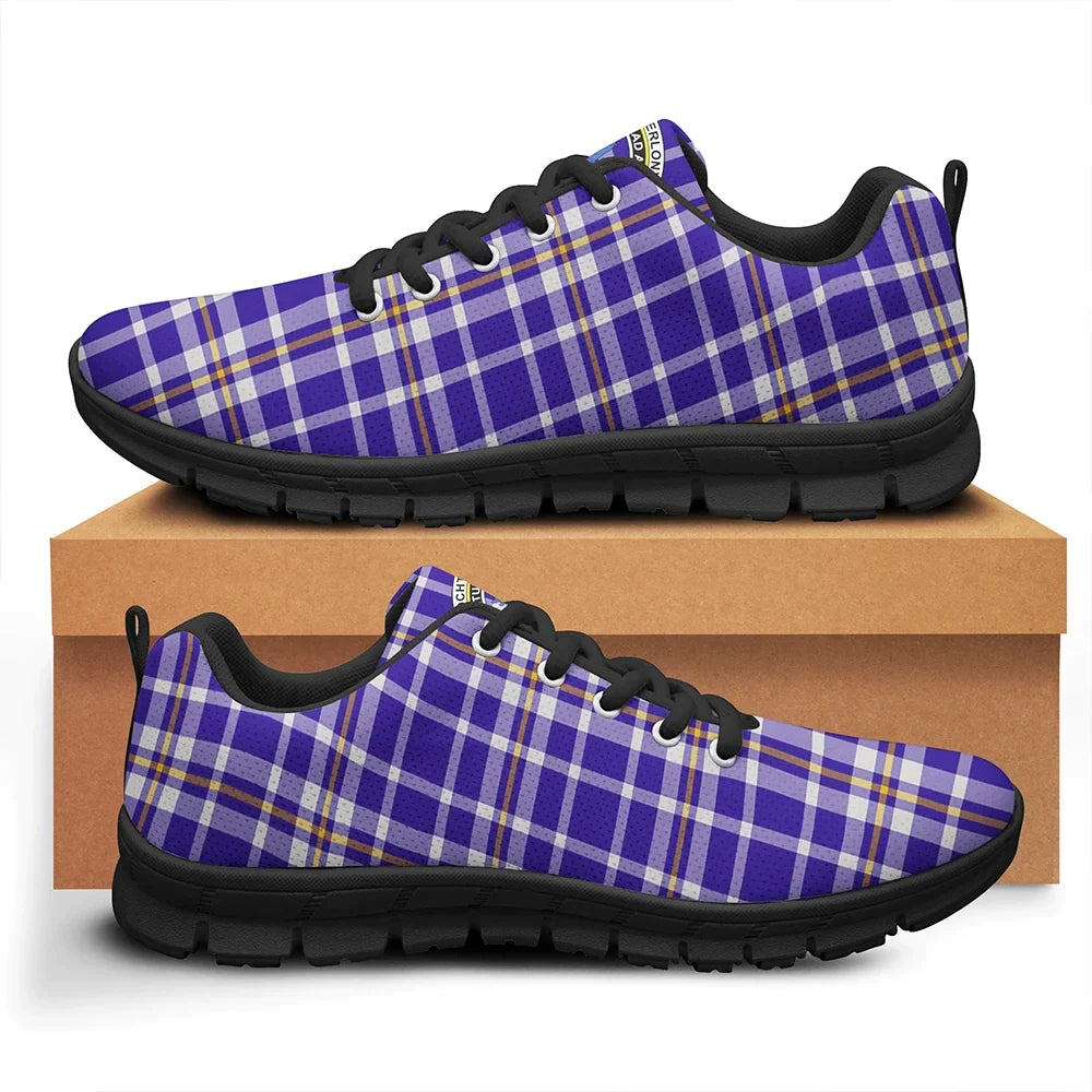 Ochterlony Tartan Crest Sneakers