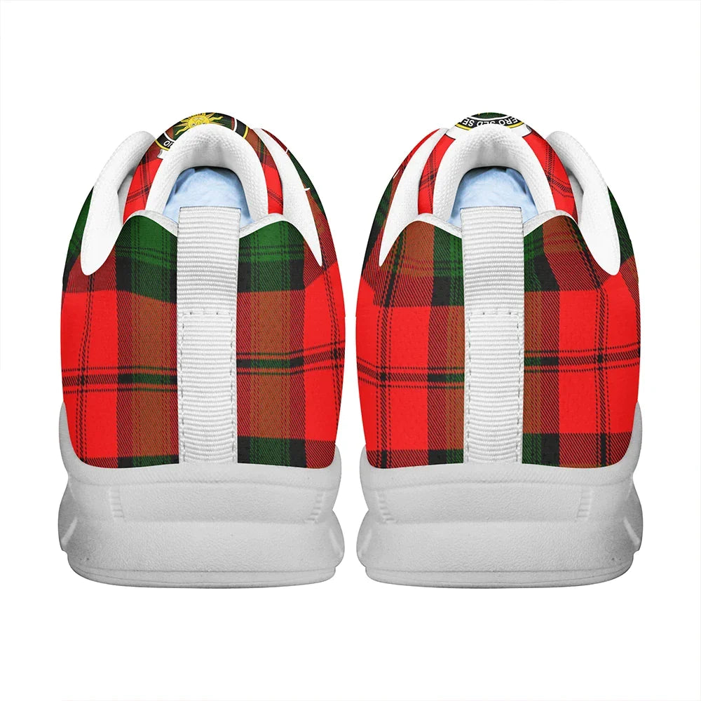 Kerr Modern Tartan Crest Sneakers