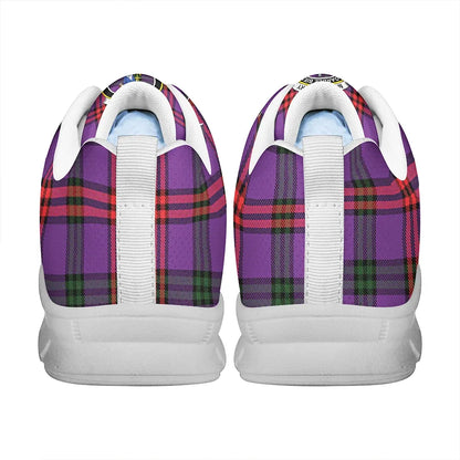 Montgomery Modern Tartan Crest Sneakers