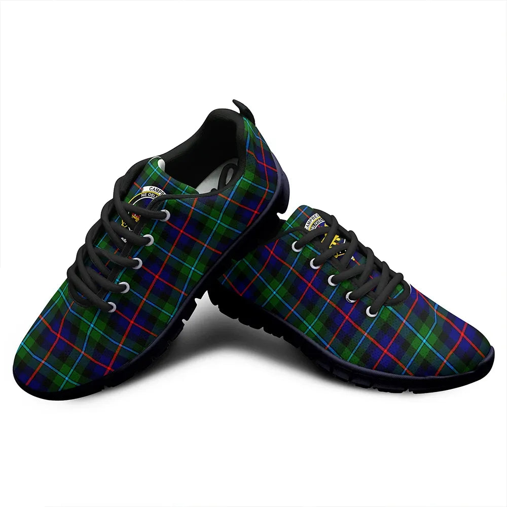 Campbell of Cawdor Modern Tartan Crest Sneakers