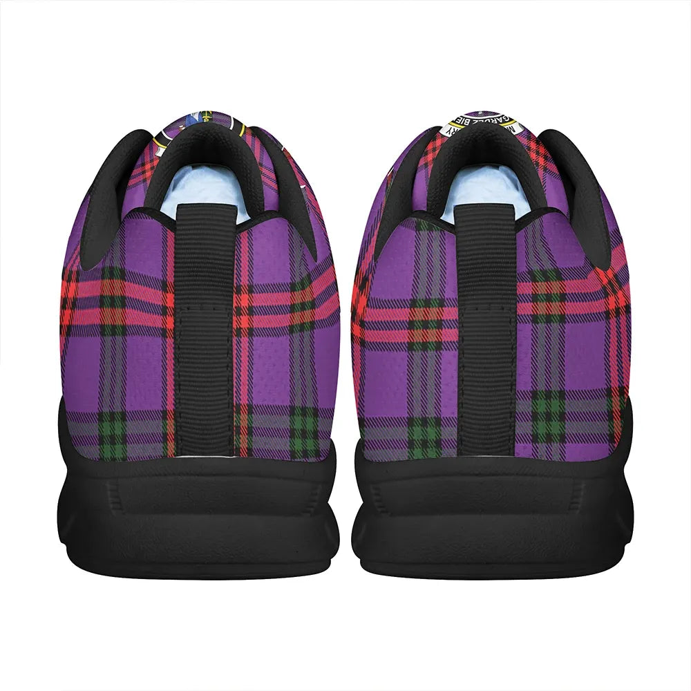 Montgomery Modern Tartan Crest Sneakers