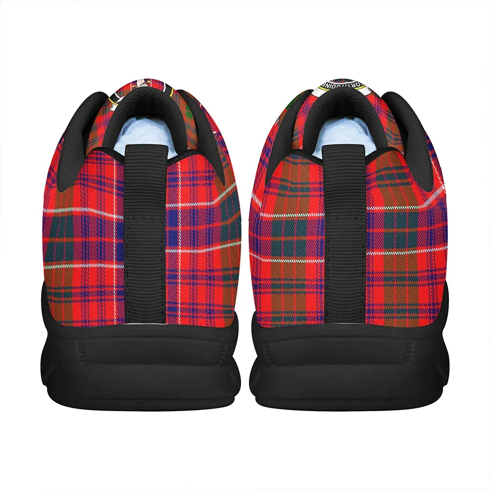 MacRae Modern Tartan Crest Sneakers