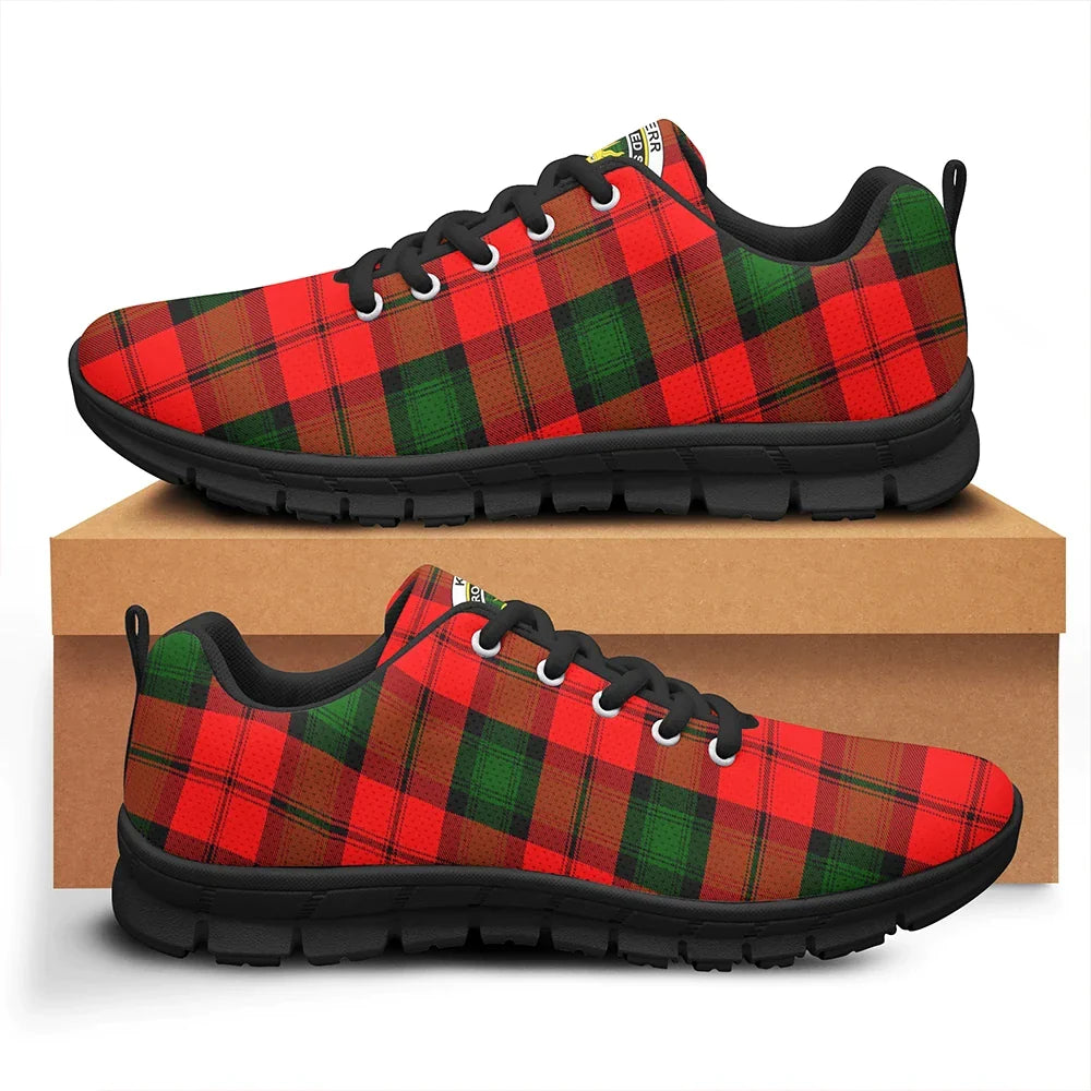 Kerr Modern Tartan Crest Sneakers
