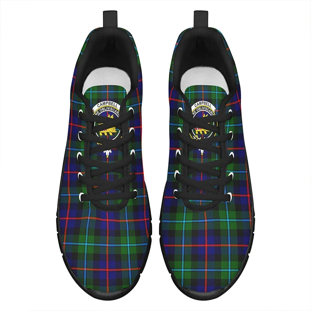 Campbell of Cawdor Modern Tartan Crest Sneakers