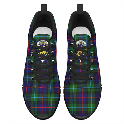 Campbell of Cawdor Modern Tartan Crest Sneakers