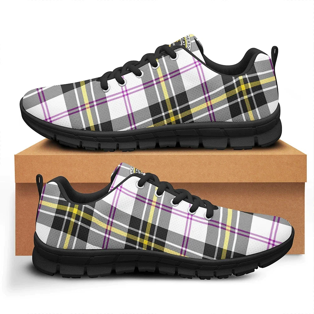 MacPherson Dress Modern Tartan Crest Sneakers