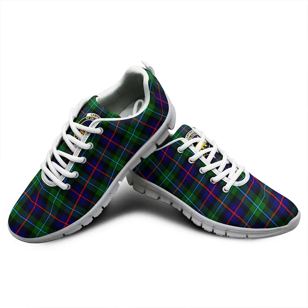 Campbell of Cawdor Modern Tartan Crest Sneakers