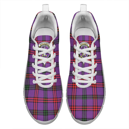 Montgomery Modern Tartan Crest Sneakers