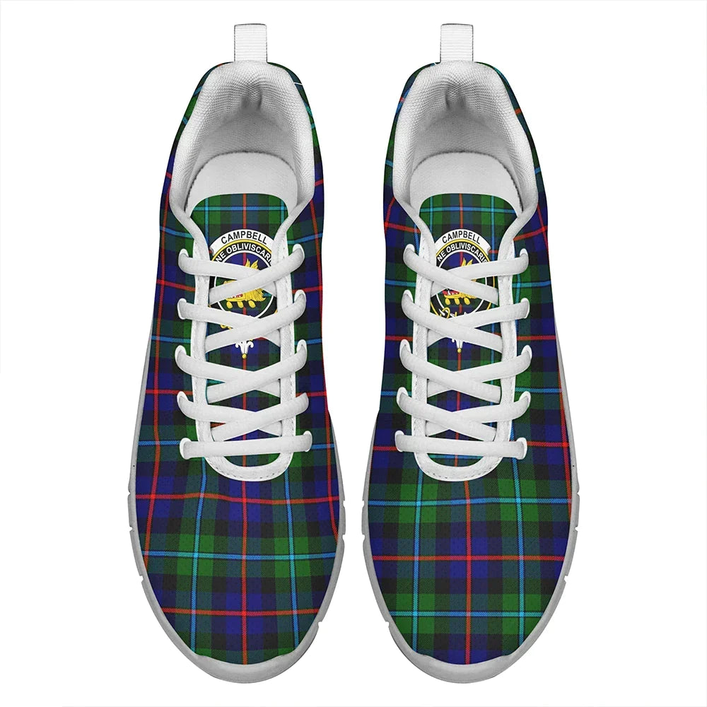 Campbell of Cawdor Modern Tartan Crest Sneakers