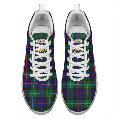 Campbell of Cawdor Modern Tartan Crest Sneakers