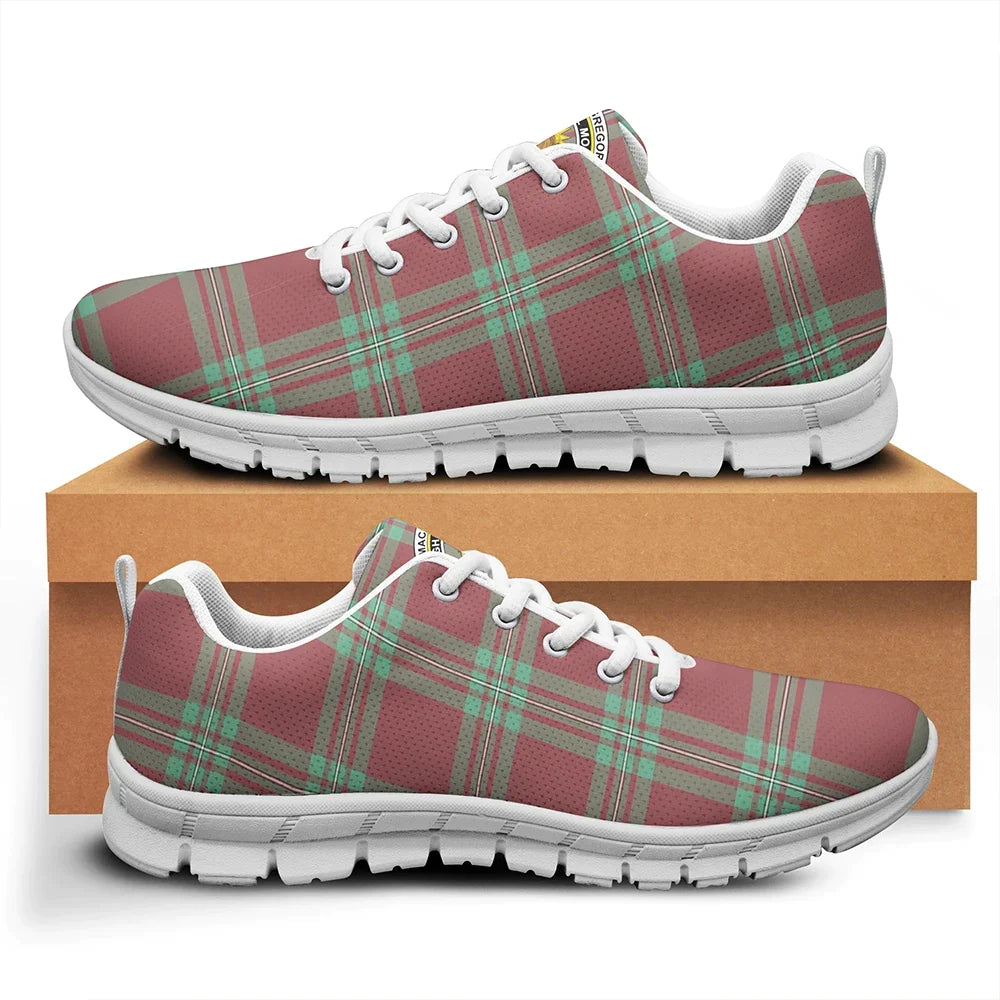 MacGregor Hunting Ancient Tartan Crest Sneakers