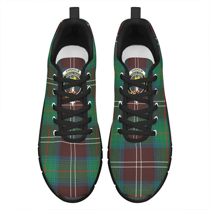 Chisholm Hunting Ancient Tartan Crest Sneakers