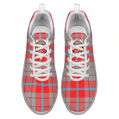 Moubray Tartan Crest Sneakers