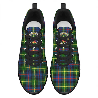 Farquharson Modern Tartan Crest Sneakers