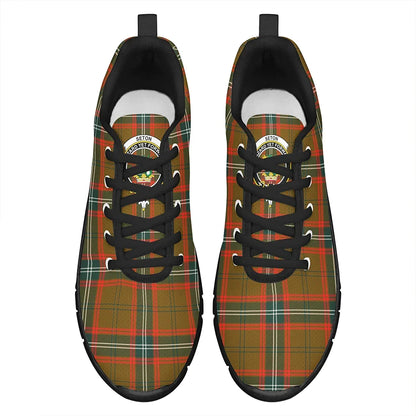 Seton Hunting Modern Tartan Crest Sneakers