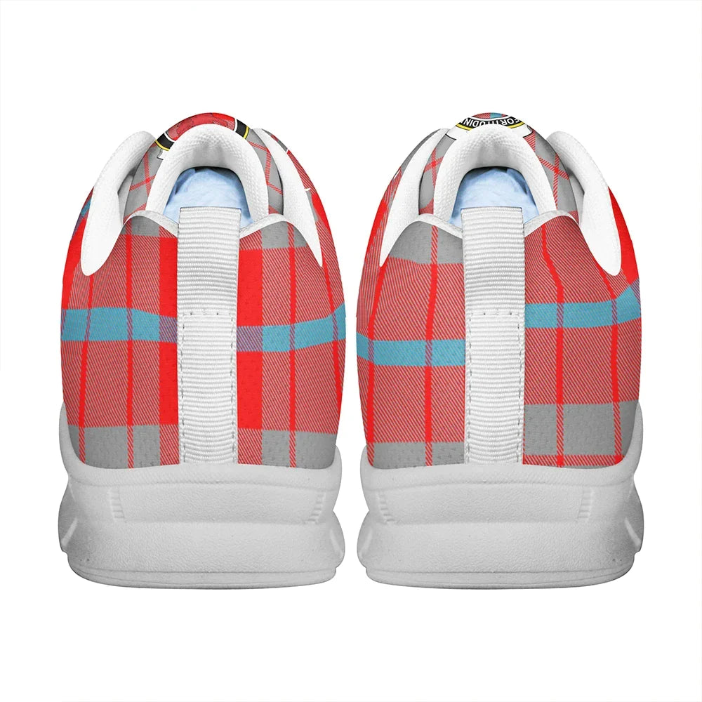 Moubray Tartan Crest Sneakers