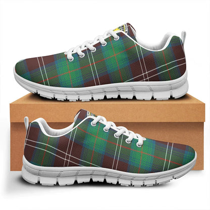 Chisholm Hunting Ancient Tartan Crest Sneakers