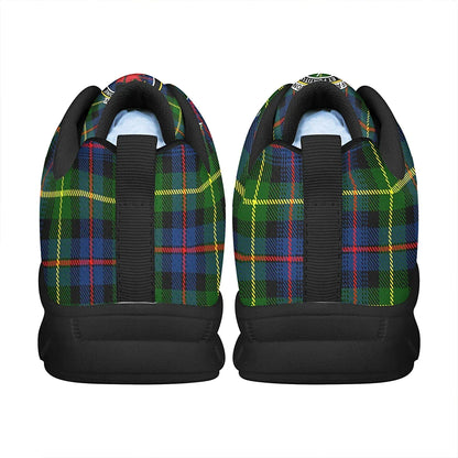 Farquharson Modern Tartan Crest Sneakers