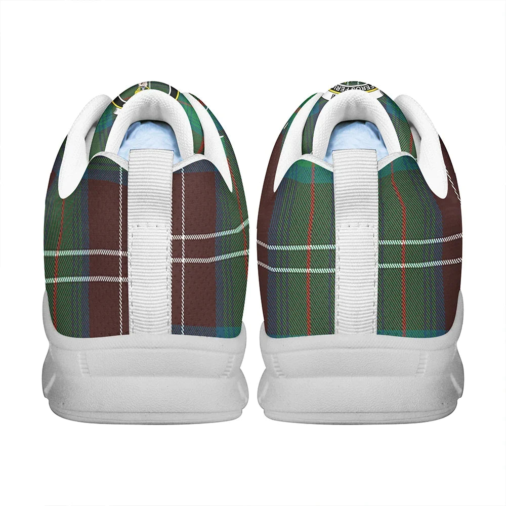 Chisholm Hunting Ancient Tartan Crest Sneakers