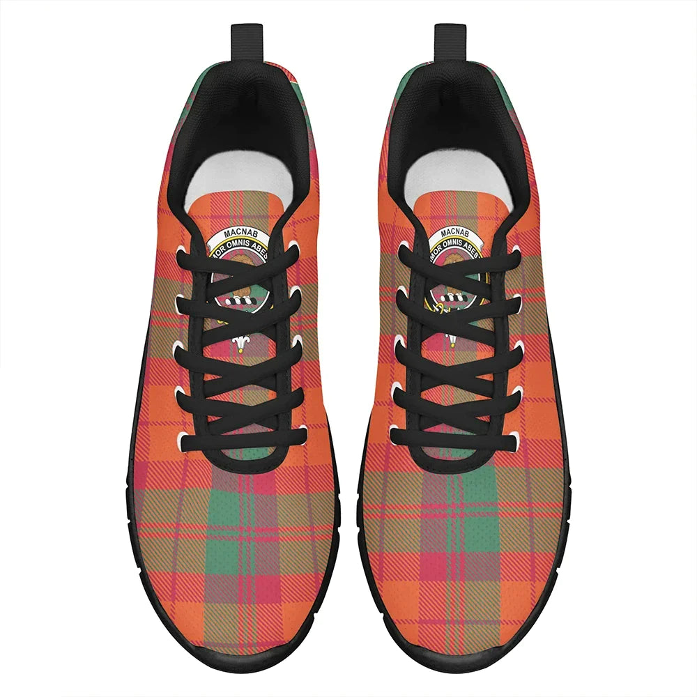 MacNab Ancient Tartan Crest Sneakers