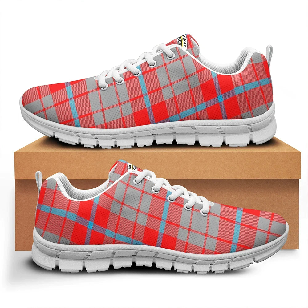 Moubray Tartan Crest Sneakers