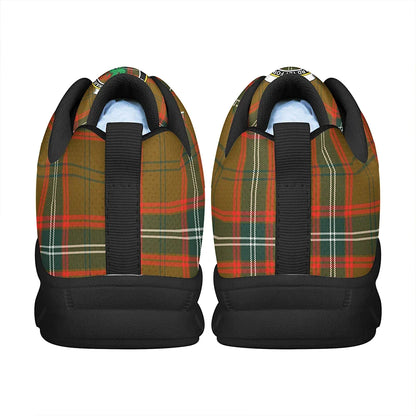 Seton Hunting Modern Tartan Crest Sneakers