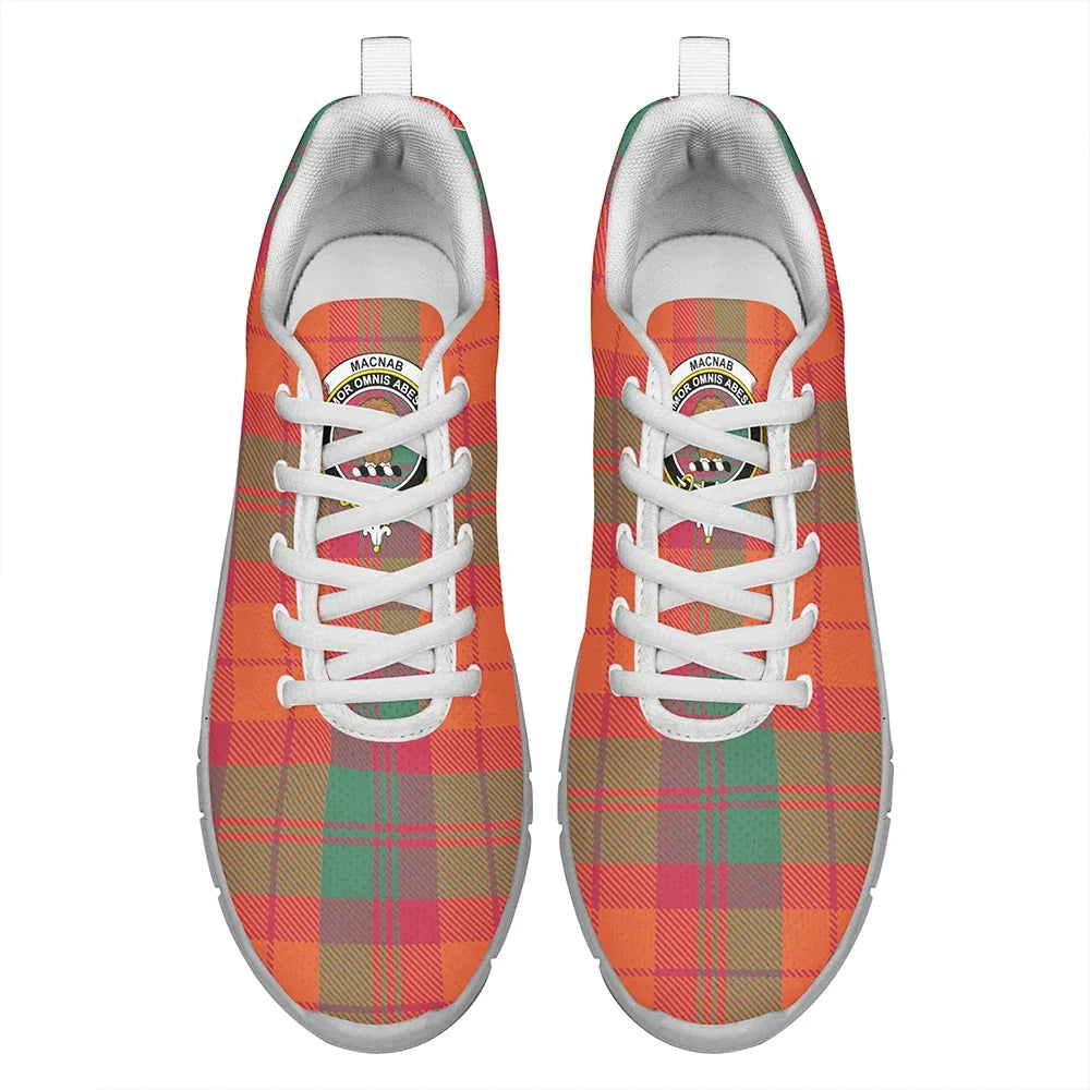 MacNab Ancient Tartan Crest Sneakers