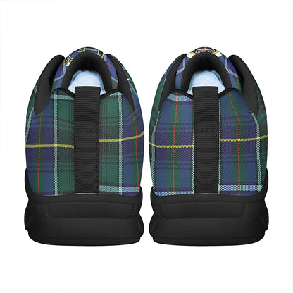 MacInnes Modern Tartan Crest Sneakers