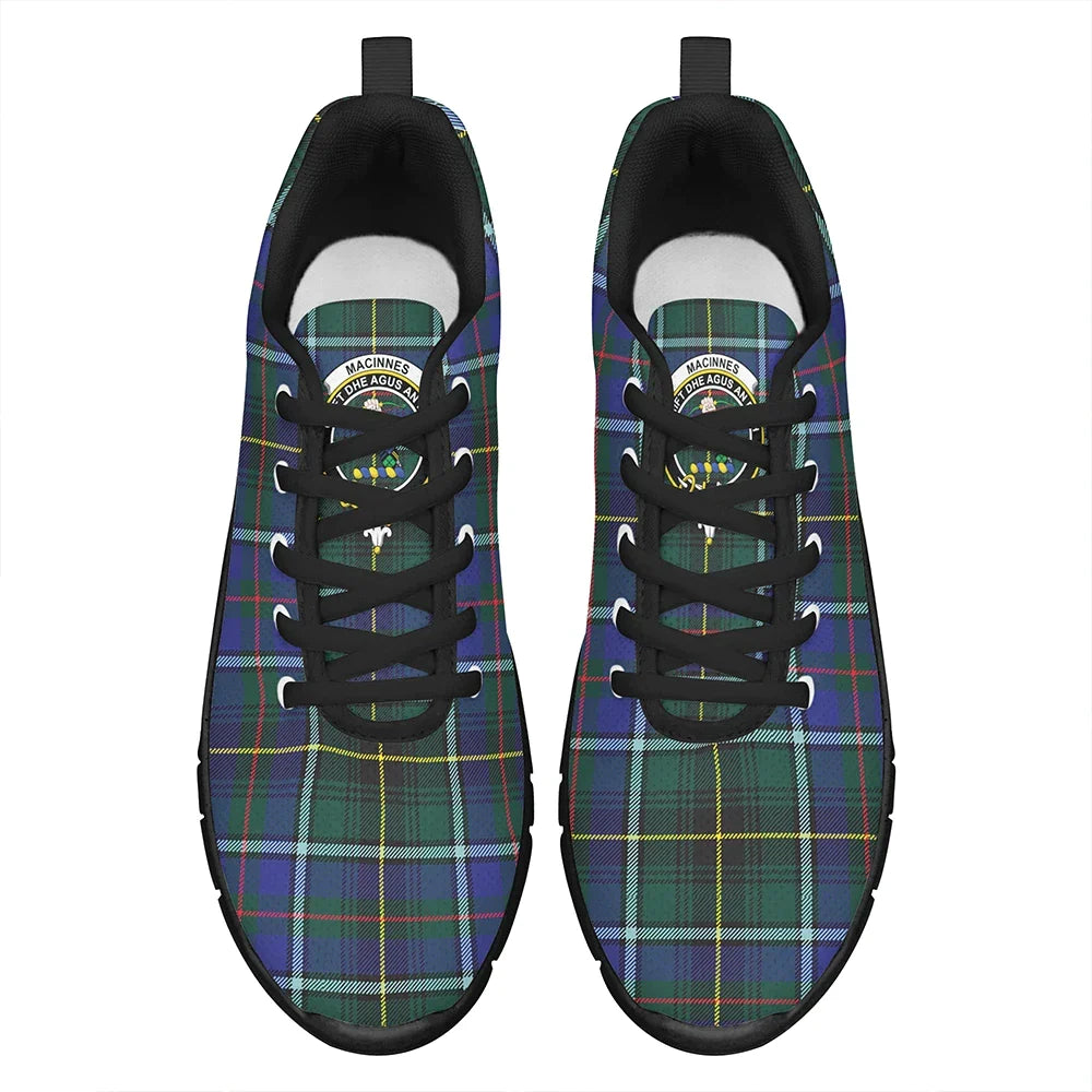 MacInnes Modern Tartan Crest Sneakers