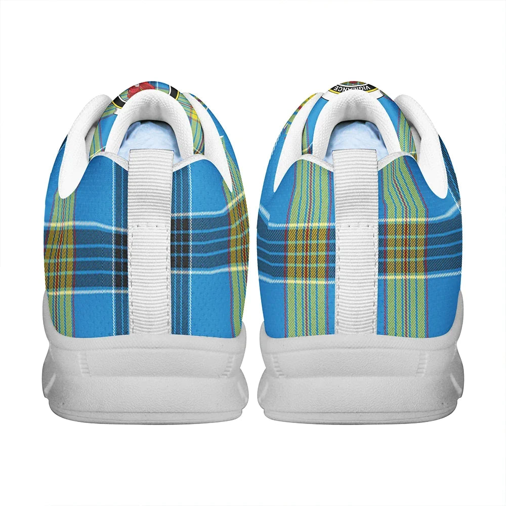 Laing Tartan Crest Sneakers