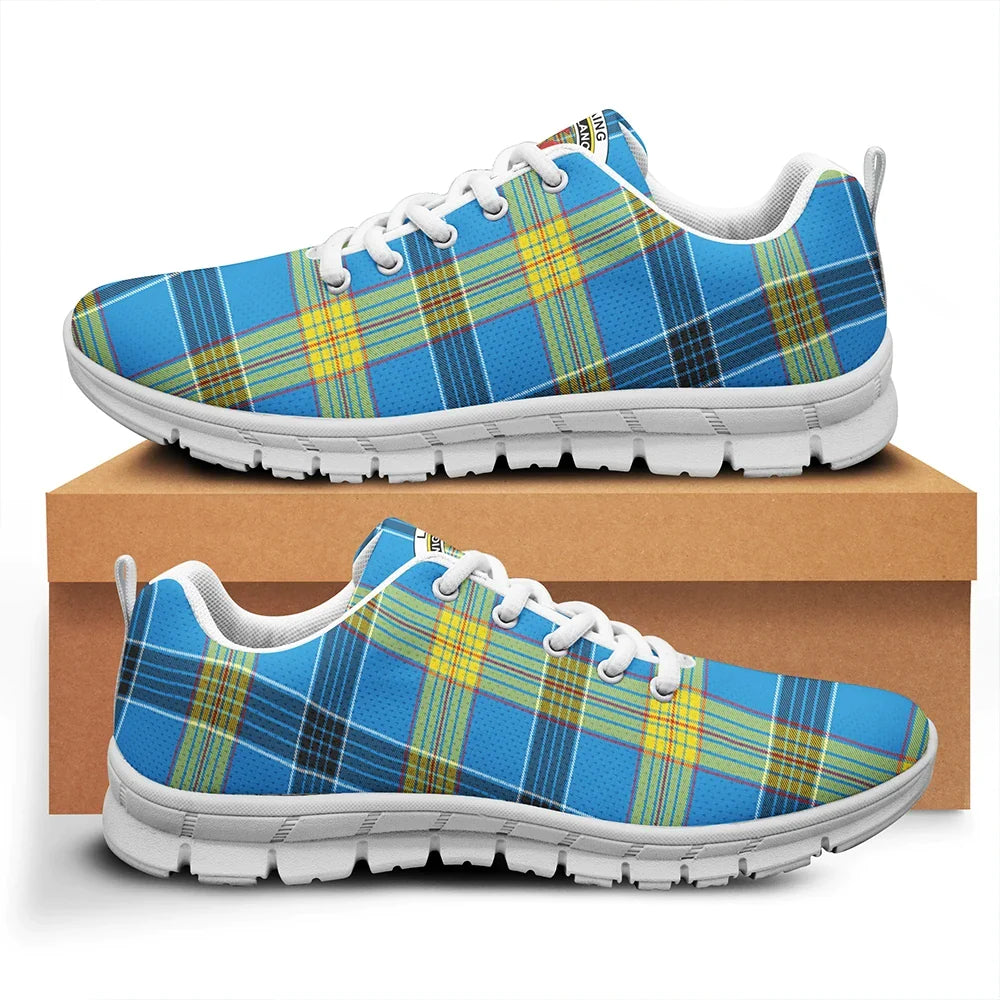 Laing Tartan Crest Sneakers