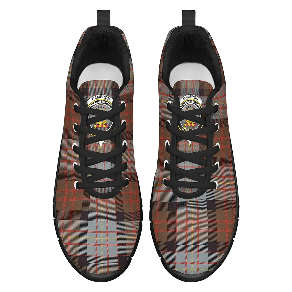 Cameron of Erracht Weathered Tartan Crest Sneakers