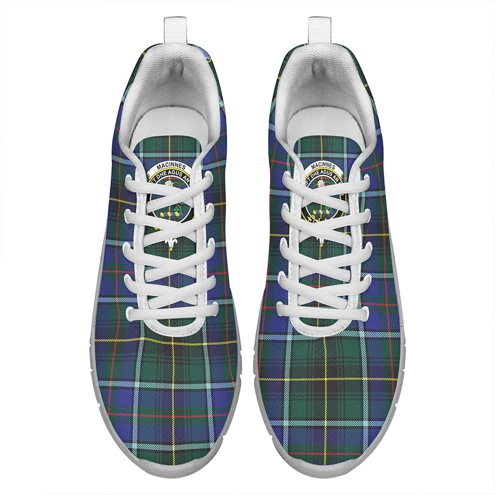 MacInnes Modern Tartan Crest Sneakers