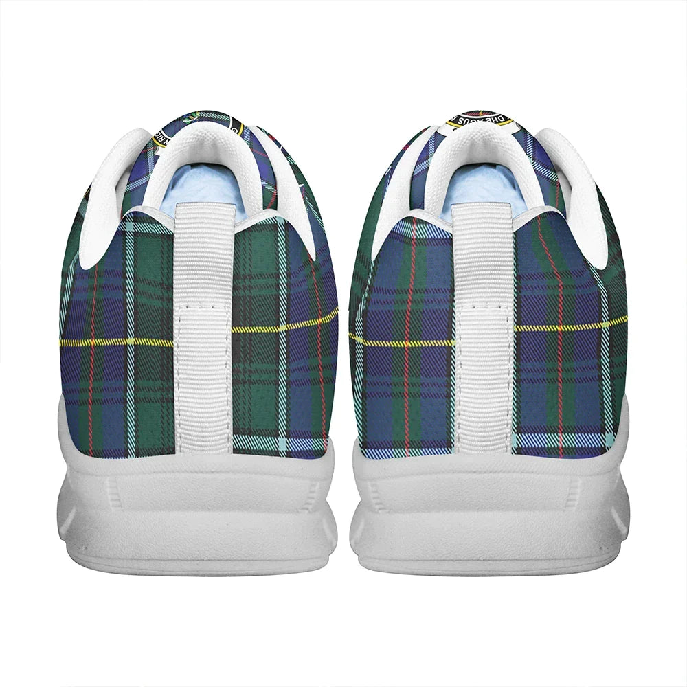 MacInnes Modern Tartan Crest Sneakers