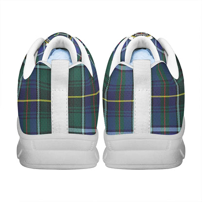 MacInnes Modern Tartan Crest Sneakers