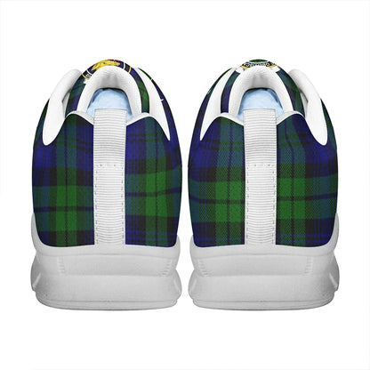 Campbell Modern Tartan Crest Sneakers