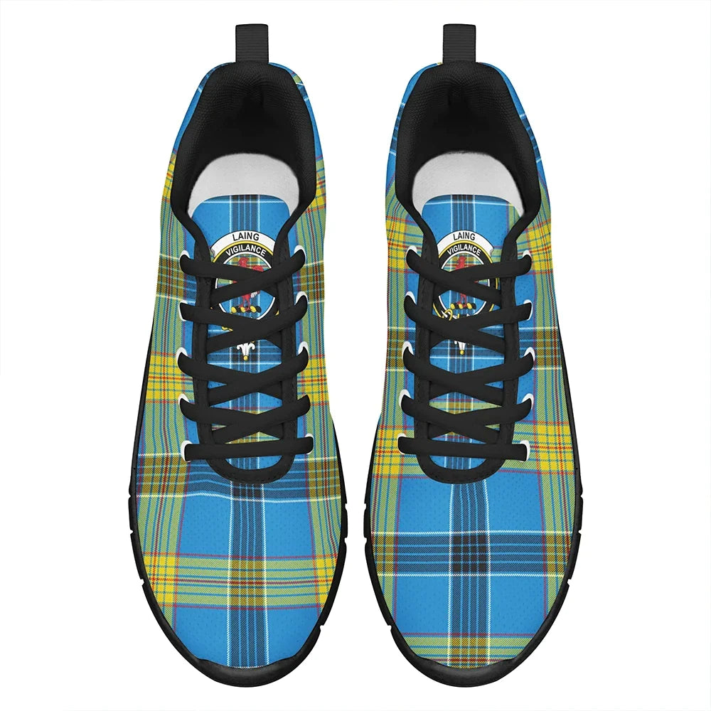 Laing Tartan Crest Sneakers