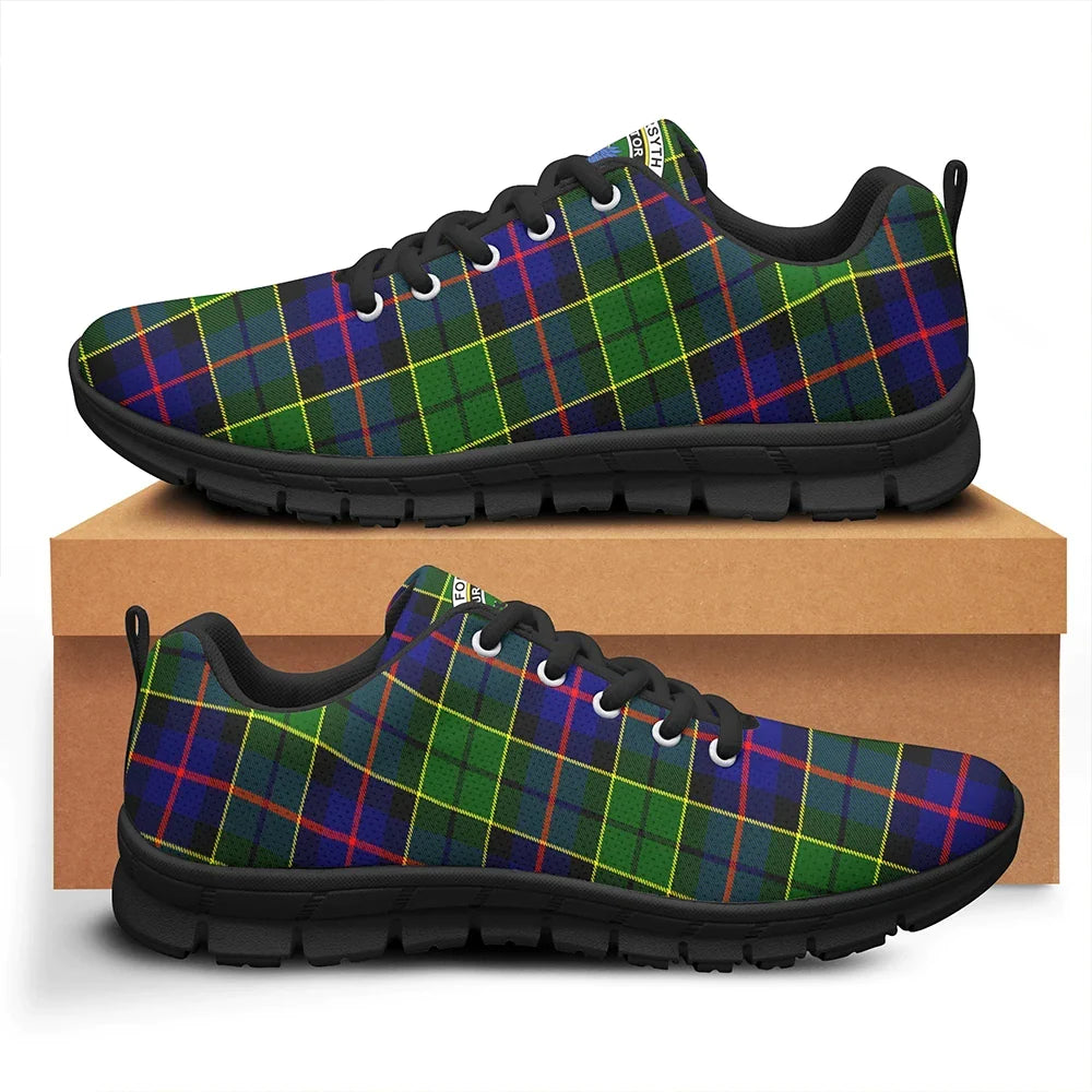 Forsyth Modern Tartan Crest Sneakers