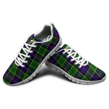 Forsyth Modern Tartan Crest Sneakers