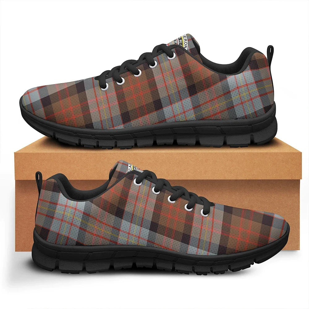 Cameron of Erracht Weathered Tartan Crest Sneakers