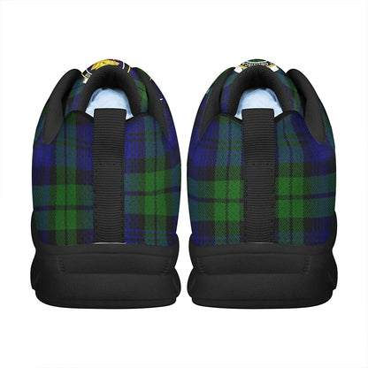 Campbell Modern Tartan Crest Sneakers