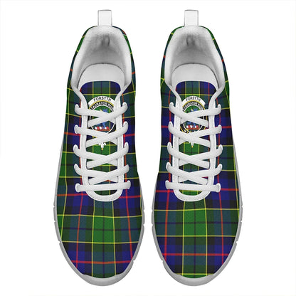 Forsyth Modern Tartan Crest Sneakers