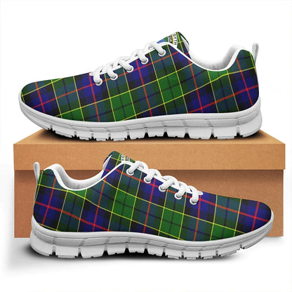 Forsyth Modern Tartan Crest Sneakers