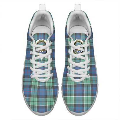 Leslie Hunting Ancient Tartan Crest Sneakers